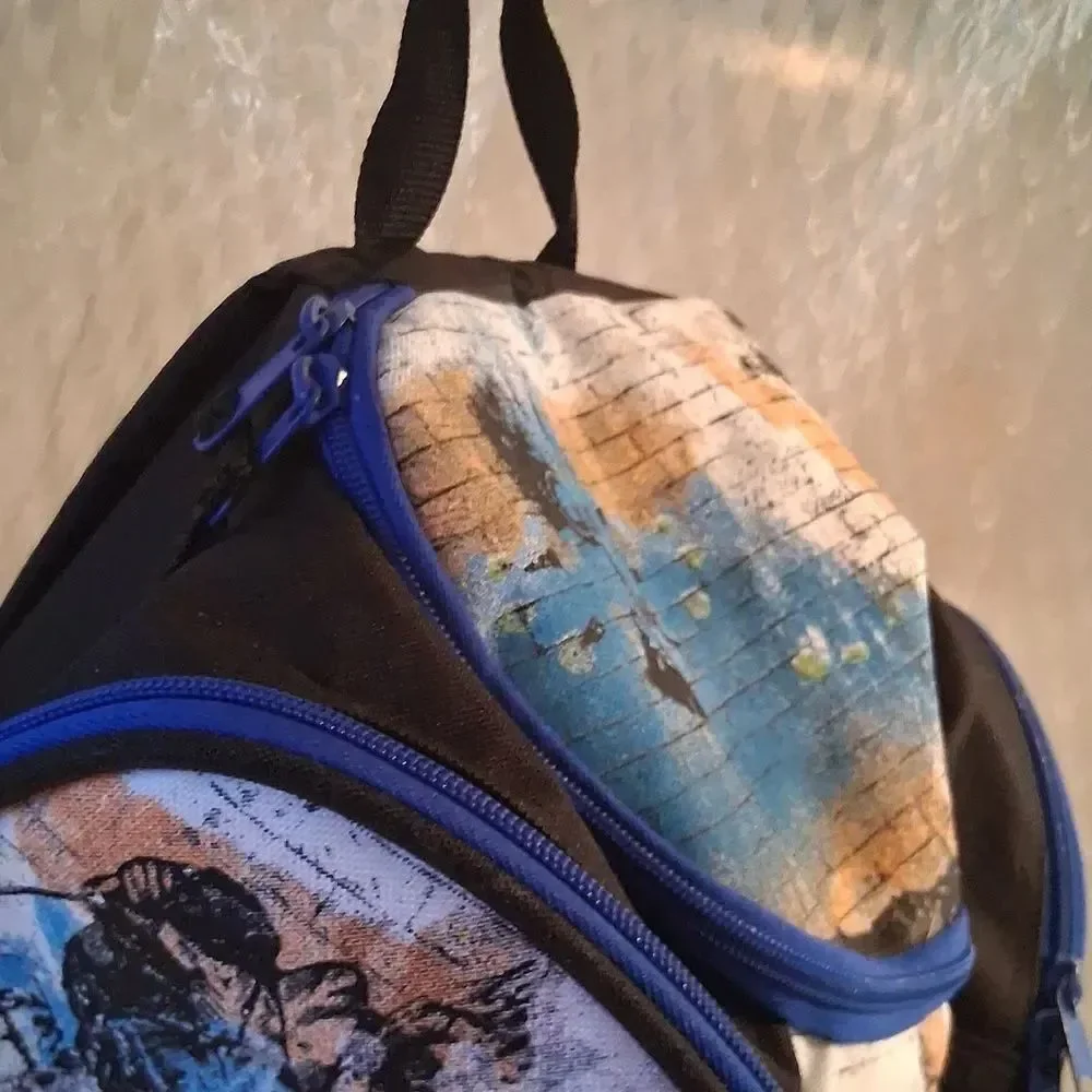 Transpack design backpack graphic